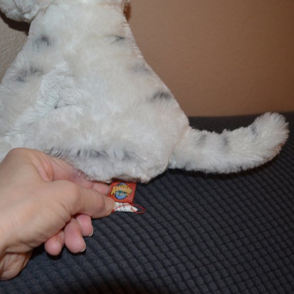 ADVENTURE Planet White Snow Tiger Cub Stuffed Animal - Picture 3 of 5